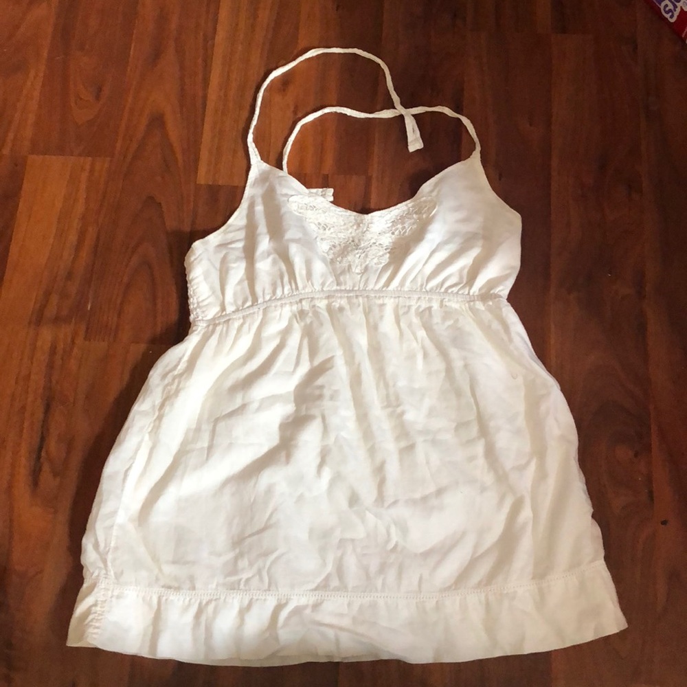 White tank top